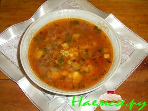 Суп летний из баклажанов