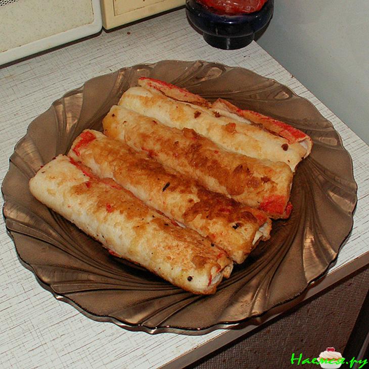 Крабовые рулетики (вкусные)