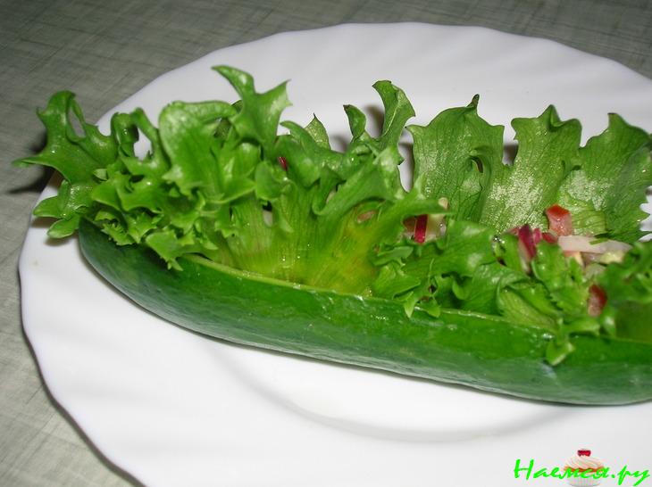 Огурчики фаршированные