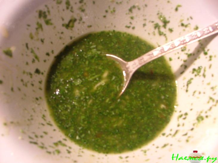 Изысканный салат из халлуми