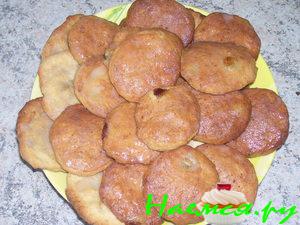 Печенье из творожной массы с бананом