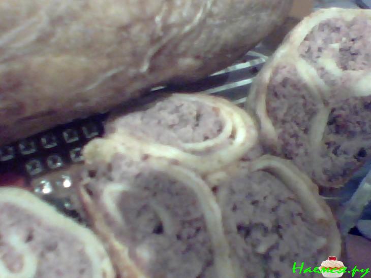 Печёночный рулетик