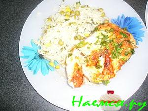 Форель стейк в сливках