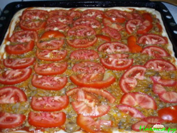 Грибная пицца "Для всей семьи" Грибная пицца "Для всей семьи"