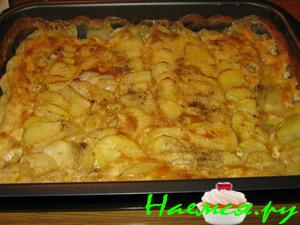 Картофель, запеченный в сливках - очень просто Картофель, запеченный в сливках - очень просто