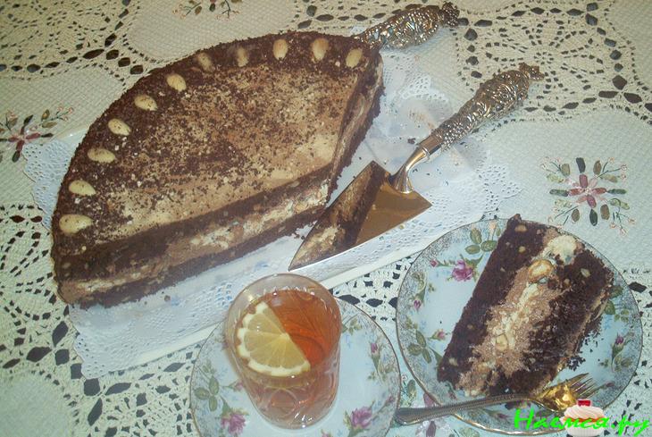 Торт "Белочка" (украинско-канадский МИКС)