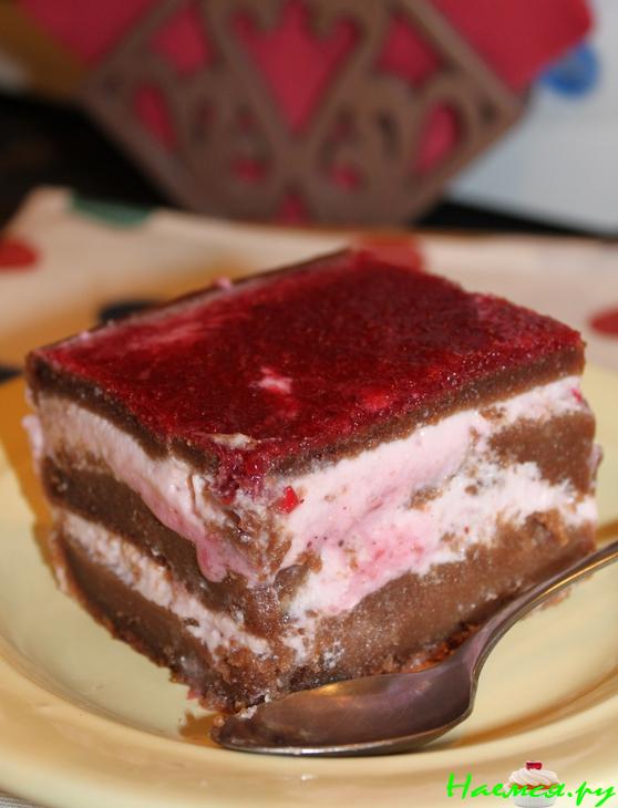 Мокрый шоколад с йогуртовым кремом Мокрый шоколад с йогуртовым кремом