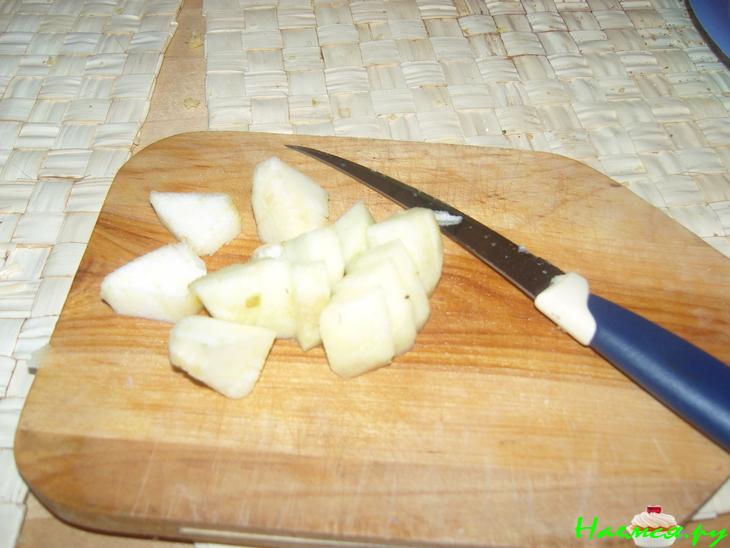 Яблочный пирог с виноградом Яблочный пирог с виноградом