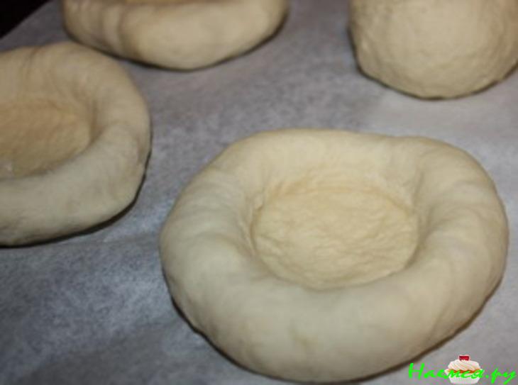 Ватрушки пшеничные с творогом Ватрушки пшеничные с творогом