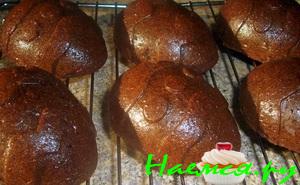 Шоколадные маффины "HAPPY EASTER"