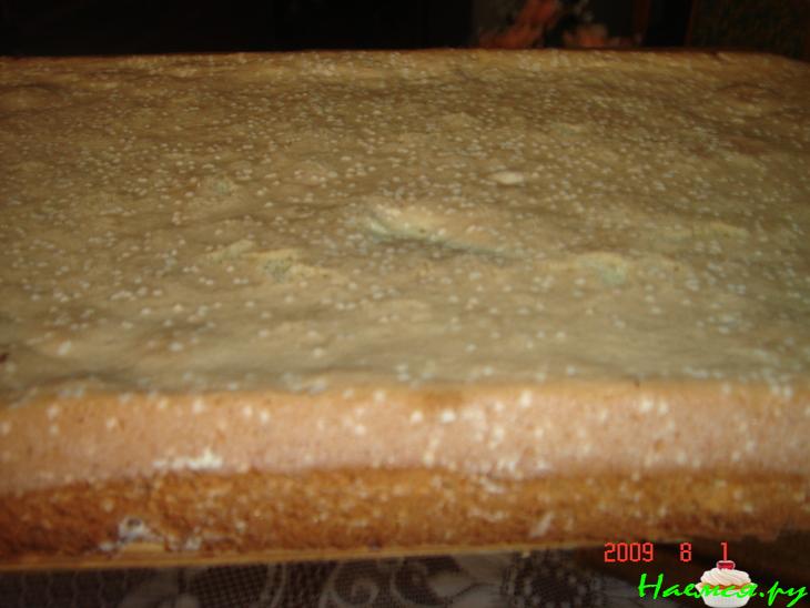 Тортик для Кристинки + мой вариант вкусного бисквита Тортик для Кристинки + мой вариант вкусного бисквита