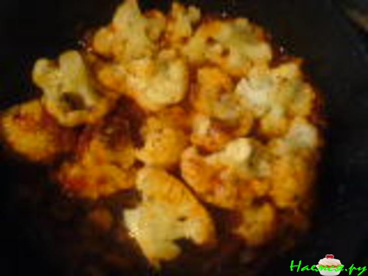 Цветная капустка в соусе