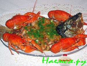 Карп по-императорски в русском стиле