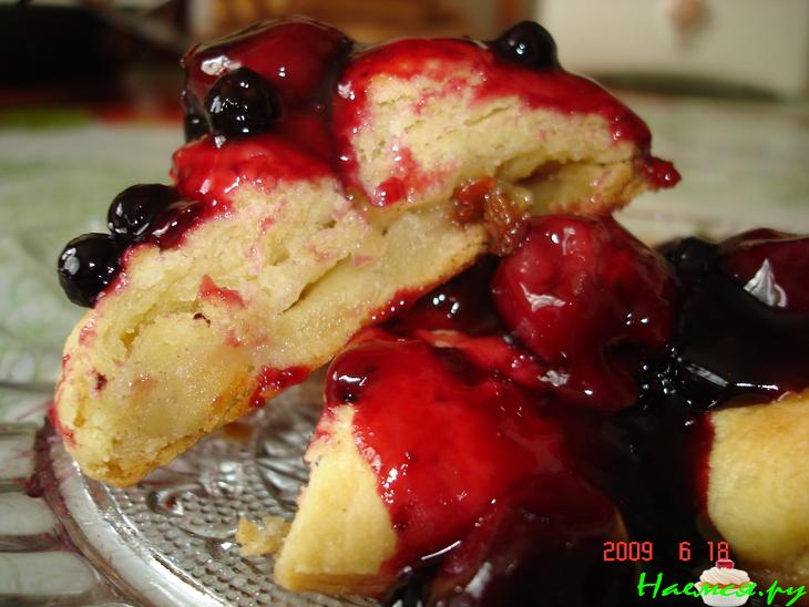 Пирожные "Вулкан Везувия"