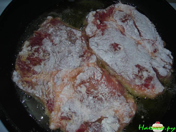 Отбивная из свиной шейки Отбивная из свиной шейки