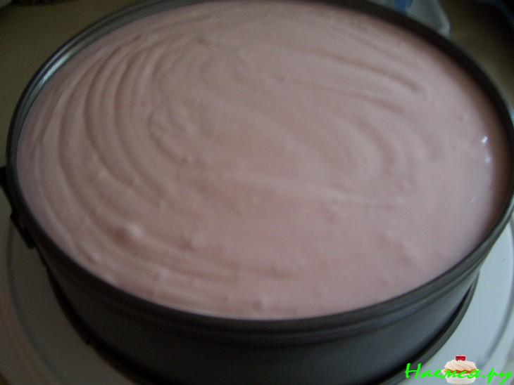 Торт бисквитный "Птичье молоко" 