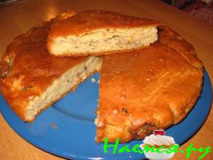 Пирог на кефире