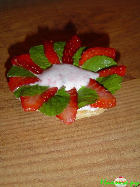 Тарталетки "Клубнично - клюквенное блаженство"