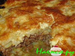 Картофельная запеканка (вариант из многих) Картофельная запеканка (вариант из многих)