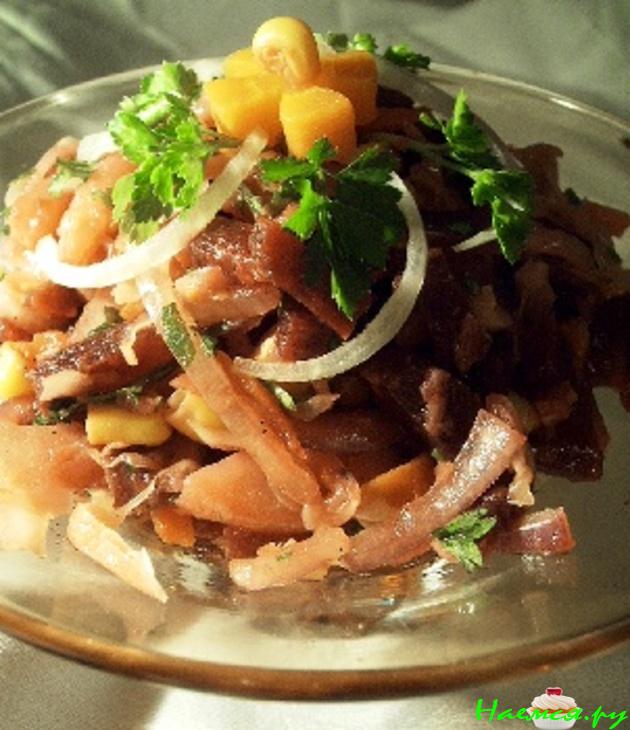 Салат-винегрет "Осенние мотивы"