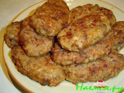Котлеты грибные