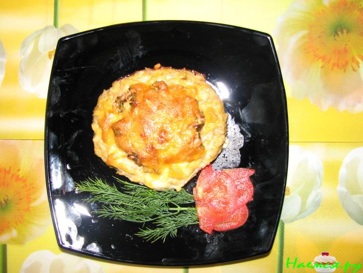 Корзиночки из фарша с начинкой