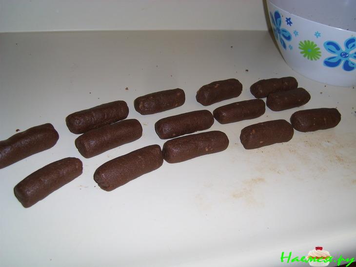 Пирожное бисквитное с кремом "Картошка"