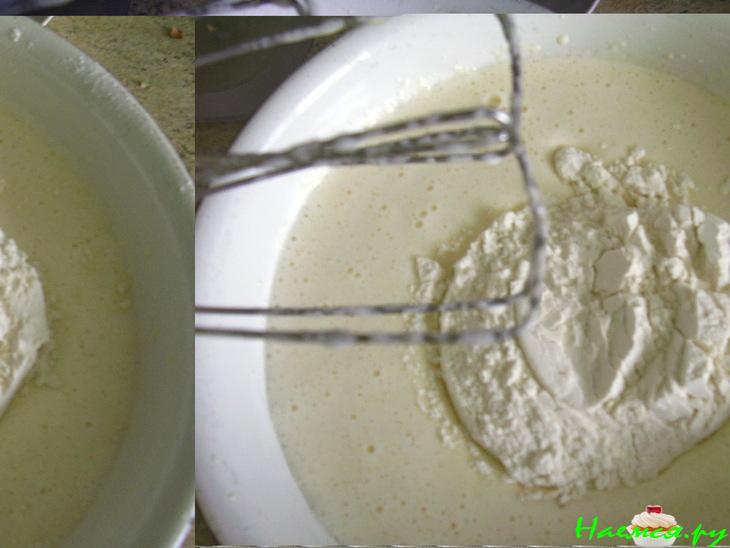 Манник нежный с яблочками и бананом