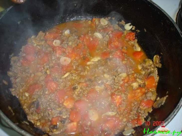 Спагетти с карбонатом