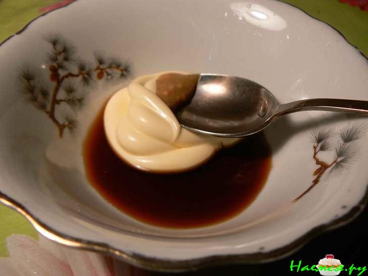 Салат "Рыбка в постельке"