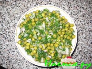 Салат из горошка Салат из горошка