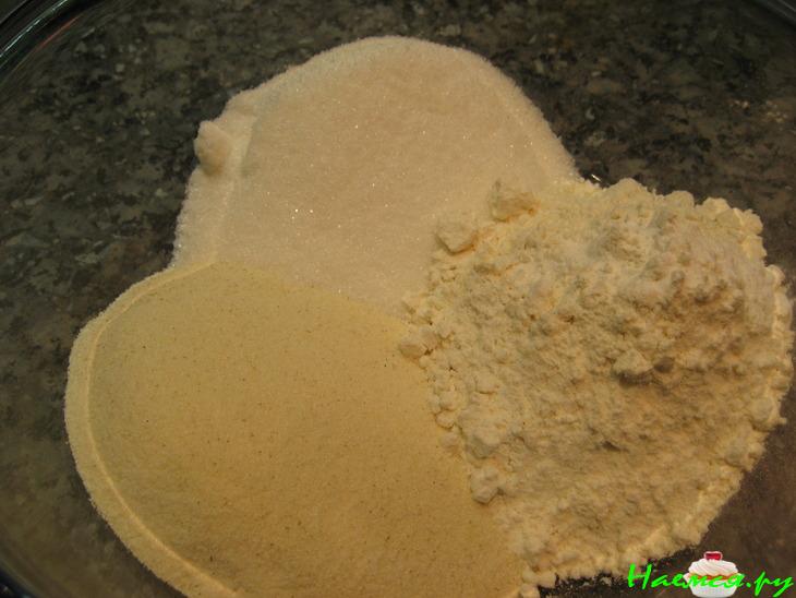 Яблочный пирог "Лентяй"