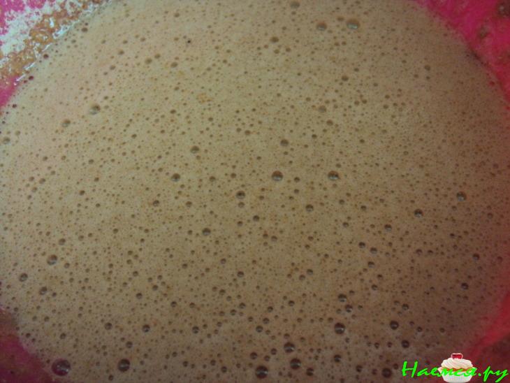 Черничный торт из гречишной муки