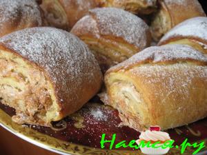 Печенье с ореховой начинкой