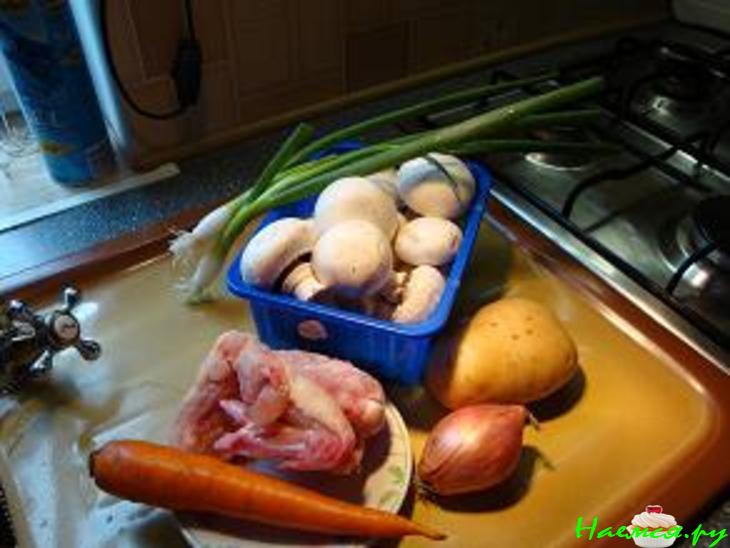 Суп с грибами - "Ум отъешь!"