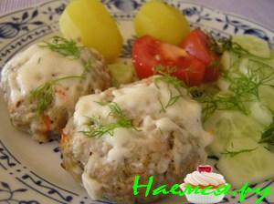 Котлеты из индюшатины и баклажан Котлеты из индюшатины и баклажан