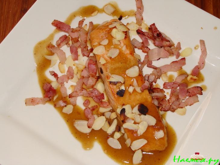 Лосось в кисло-сладком соусе