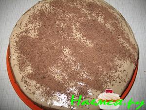 Пирог с халвой (без выпечки)