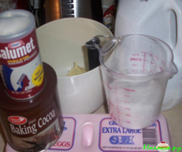 Кекс 'мраморный'