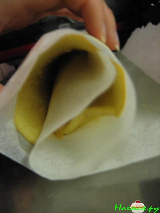 Торт бисквитно-желейный