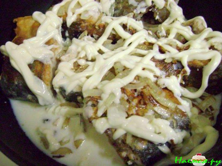 Рыба тушеная