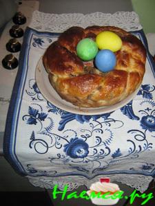 Сдобный венок Сдобный венок