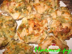 Куриные котлетки из духовки