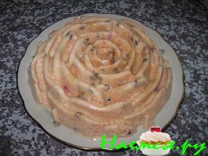 Оранжевая роза