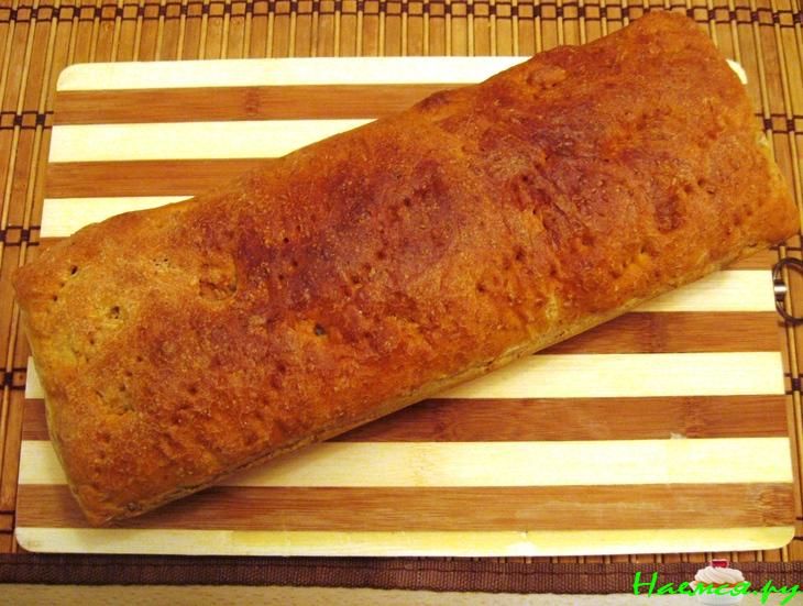 Постный &laquo;полосатый&raquo; хлеб