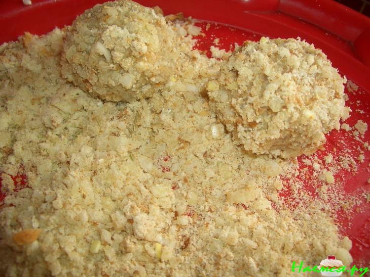 Шарики из говядины с овощами