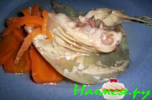 Плавники катрана в лимонном соусе