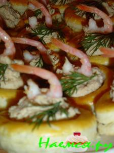 Волованы с горбушей Волованы с горбушей