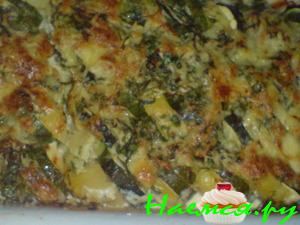 Запеканка из картофеля и цуккини