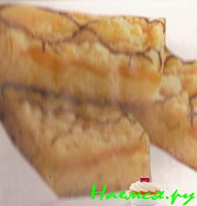 Пирожное "Персиковое с хрустящей начинкой"